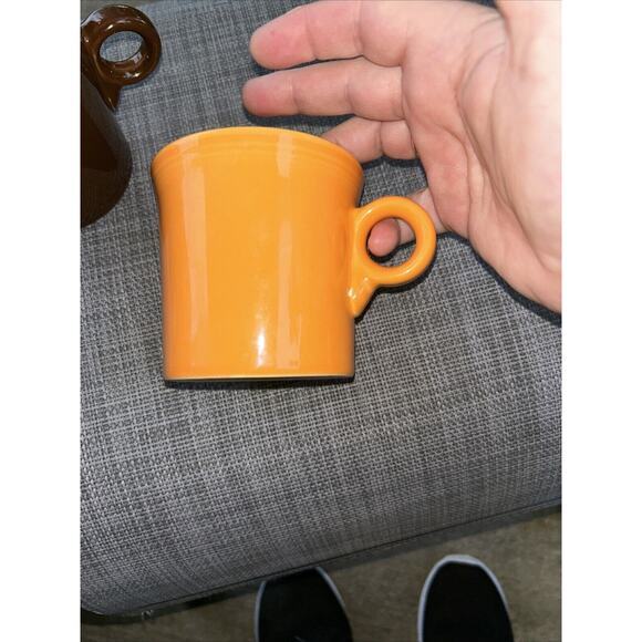 Fiesta Fiestaware (Lot of‎ 4) Ring Handle Mugs. No Nicks. Perfect HLC - Picture 10 of 12